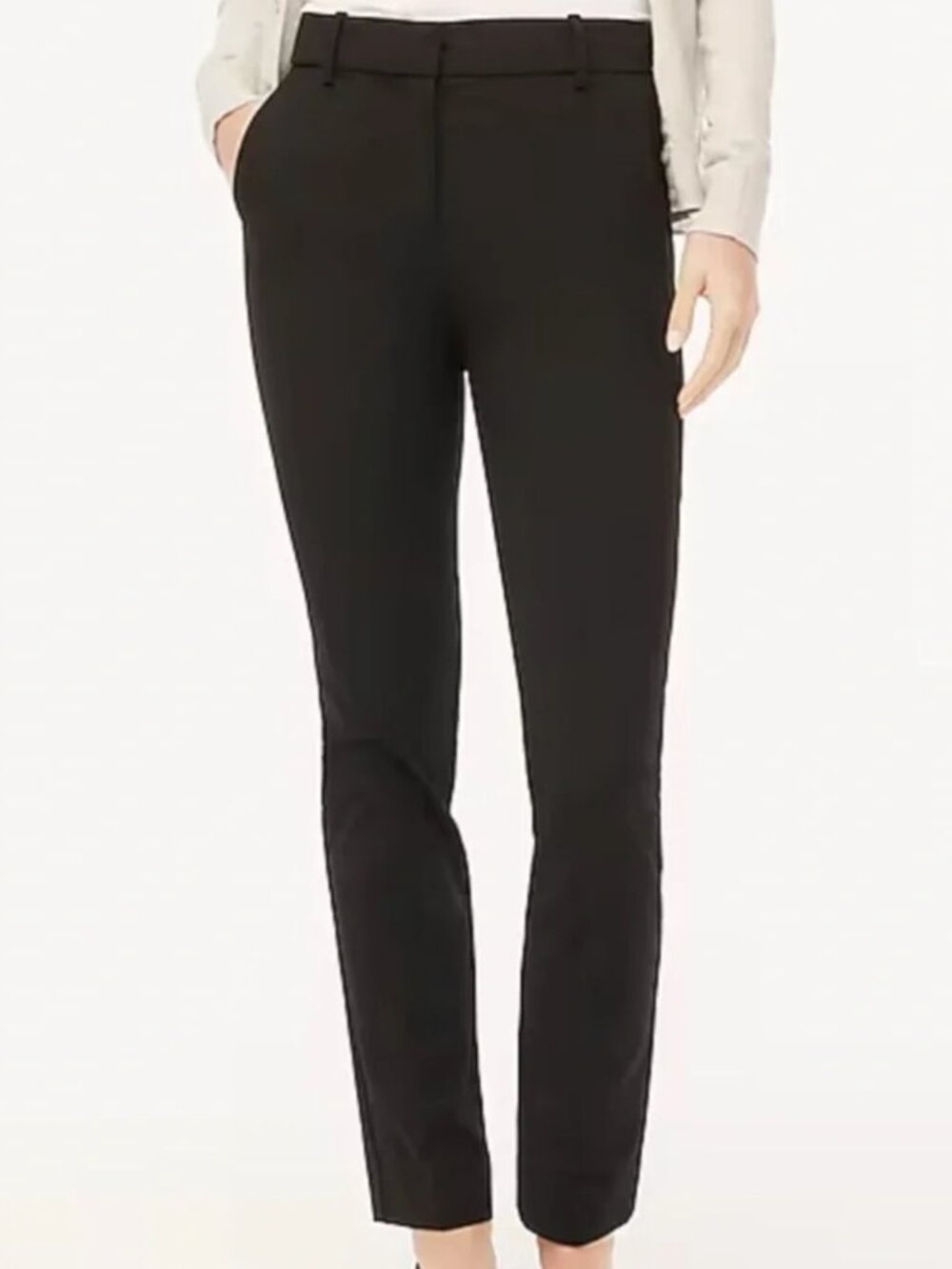 JCrew Factory Full-length Ruby Dress Work Pant Black Size 12 EUC!!!